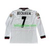 Billige Fotballdrakter Manchester United Beckham 7 Retro Bortedraktsett 1998-1999 Langermet